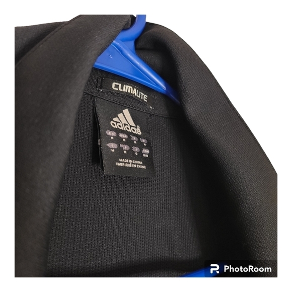 Adidas MEN'S CLIMALITE JACKET BLACK SIZE M - Picture 3 of 11